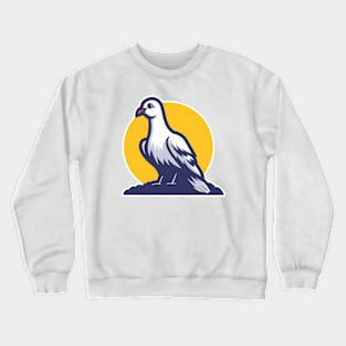 The dove and the Sun Crewneck Sweatshirt